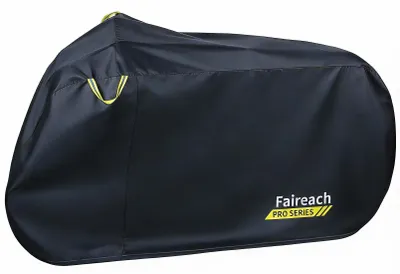 Image de Housse de vélo imperméable, garage à vélos, bâche résistante aux intempéries en tissu Oxford 420D de haute qualité, housse de vélo avec sac de rangement, dimensions : 200 x 110 x 70 cm