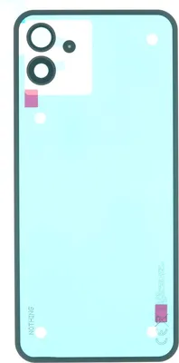 Produktbild von Gehäuse Rückseite für Nothing Phone 1 Backcover Akkudeckel hinten Kameraglas Abdeckung, Schwarz