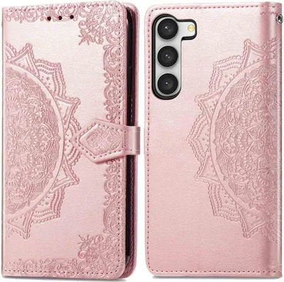 Obrázek produktu pro imoshion Mandala skládací pouzdro Samsung Galaxy S23 – růžové zlato