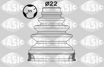 Produktbild von SASIC Faltenbalgsatz Antriebswelle Innen für OPEL Corsa C Schrägheck (X01) 1906018