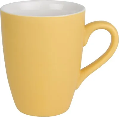 Produktbild von Olympia pastellfarbene Tassen - gelb - 34cl - 12 Kaffeetassen