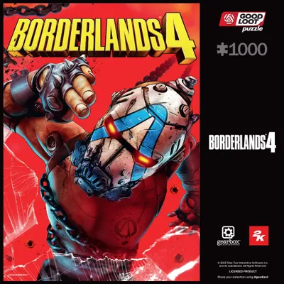 Zdjęcie produktu dla Puzzle 1000 Gaming Borderlands 4 Break Free Psycho