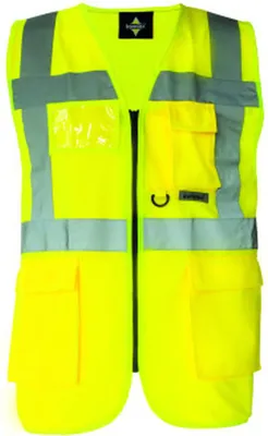 Immagine prodotto di Korntex , Gilet di sicurezza Executive Berlin , Giallo segnale , XL