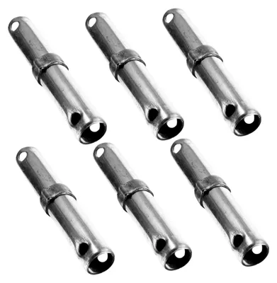 Produktbild von 6 Stück Gerüststangen Kupplungsbolzen für verzinkte Metallverbindungen und Zubehör mit Durchmesser für sichere Verriegelung und stabile Konstruktionen