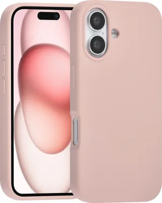 Produktbild von TUNIQ iPhone 16 Back cover case - Premium Liquid silicone - Pink