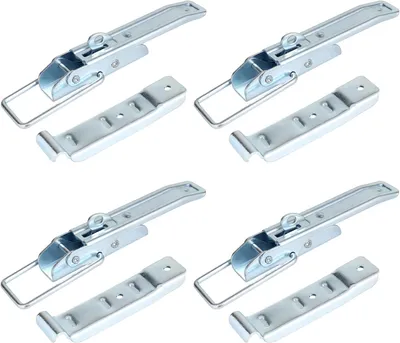 Produktbild von Exzenterverschluss 210 mm, 4 Stück, mit Halter, verstellbar, für Anhänger