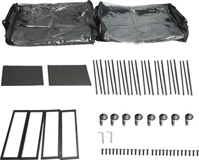 Zdjęcie produktu dla Pojemnik do przechowywania pod łóżkiem Odporny na kurz Duża pojemność Łatwy montaż Wielofunkcyjny z kółkami Organizer pod łóżko do sypialni