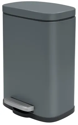 Produktbild von Spirella Akira, 5 l, Rechteckig, Stahl, Grau, Terrasse, 214 mm