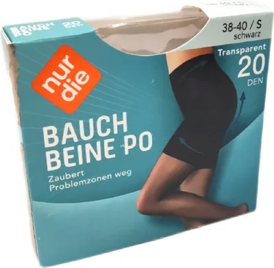 Produktbild von NUR DIE Strumpfhose Bauch-Beine-Po 20 DEN - schwarz - 38-40