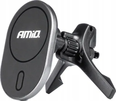 Image de Support de téléphone de voiture avec chargeur inductif pour la grille My Mag 15W