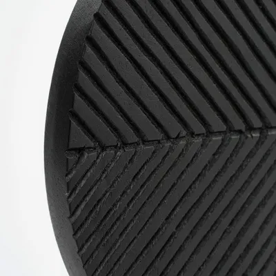 Immagine prodotto di Mica Decorations Danae a piedi - H25 x Ø40 cm - 100% legno di mango- Nero
