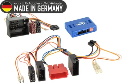 Immagine prodotto di ACV MFL-Adattatore Mercedes/Smart/VW ISO/10Pin ISO/Mini ISO/Quadlock