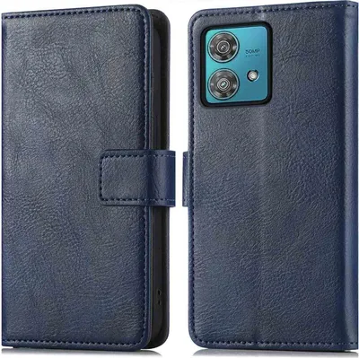 Produktbild von imoshion  Klapphülle Motorola Moto G84 - Dunkelblau