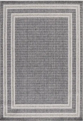 Produktbild von Outdoor Teppich Alessio rechteckig, Farbe: Grau, Größe:120x170 cm
