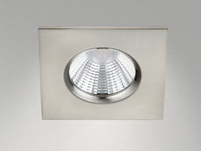 Produktbild von Trio Einbauleuchte Zagros 8,5 x 8,5 cm Silber matt