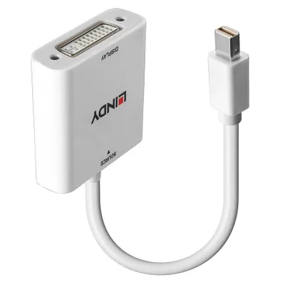 Produktbild von Lindy 38318 Videokabel-Adapter 0,18 m Mini DisplayPort DVI-I