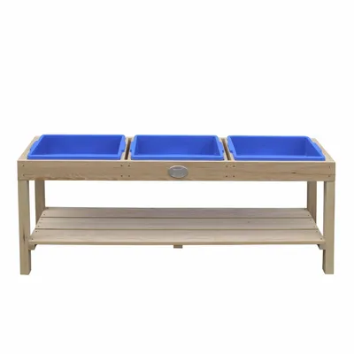 Produktbild von Axi Spieltisch 27 x 124 x 50 cm Holz Kunststoff Natur Blau