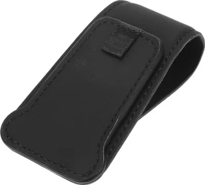 Produktbild von Auto-Sonnenbrillenclip Magnetische Universelle Sonnenblende Brillenhalter Clip Kunstleder Schwarz 8,5x4,5cm 1 Stš¹ck