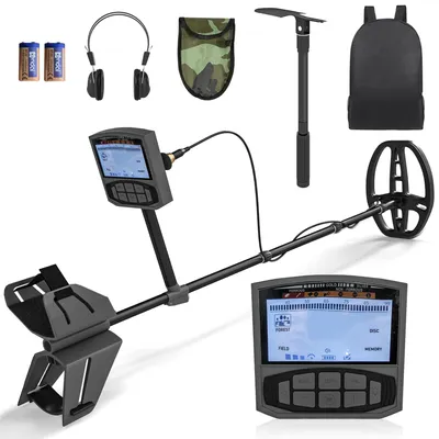 Immagine prodotto di SunvelloMetal Detector Professionale con 5 Modalità, Impermeabile IP68 e Display LCD Retroilluminato