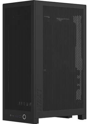 Zdjęcie produktu dla NZXT H2 Flow, Small Form Factor (SFF), PC, Czarny, Mini-ITX, Stal, Szkło hartowane, 7,5 cm