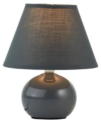 Image de Lampe de table gris foncé avec interrupteur sur le câble