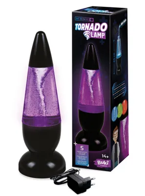 Obrázek produktu pro Buki Tornado Lamp, Elektrická aroma lampa, Černá, Pro adolescenty, Chlapec/děvče, Oválný, 14 rok/roky