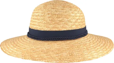 Stroh-Trachtenhut aus Borte breite Krempe von Hut Breiter in beige