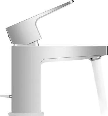 Produktbild von DURAVIT MH1011001010 Manhattan 1H-Wmi S FreSt Ablfgar chr