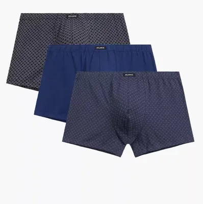 Produktbild von Herren Boxershorts Atlantic enge Passform marineblau aus Baumwolle S