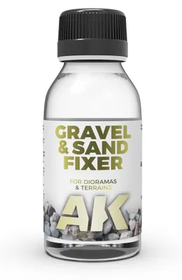 Imagen del producto de AK Interactive Fijador de Grava y Arena (100 ml) (AK-118)