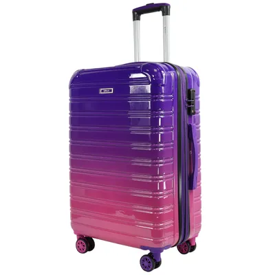 Produktbild von Blade Hartschalenkoffer ABS+PC, Lila, 66x42x2cm, erweiterbar, TSA-Schloss, 4 Spinner-Räder, leicht, abziehbare Schutzfolie, verstellbarer Griff mit Knauf