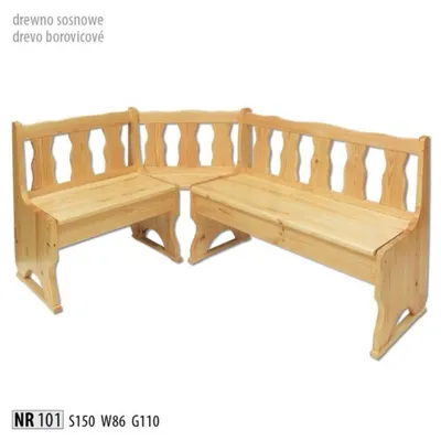 Produktbild von Eckbankgruppe Esszimmergruppe Eckbank Sitzgruppe Truhe Hocker Massive Kiefer Neu