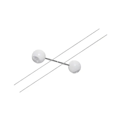 Zdjęcie produktu dla Paulmann 942.02, Halogen montowany do szyny, 2 szt., LED, 7 W, 260 lm, Chrom, Biały