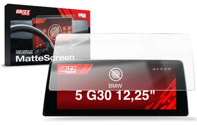 Produktbild von Matte Autodisplayfolie für BMW 5 G30 12,25" (2020-2023), Grizz Protector
