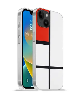 Produktbild von MuchoWow® Handyhülle Schutzhülle Hülle für Apple iPhone 14 Plus - Soft case Komposition - Piet Mondrian Silikon Softcase Handy Hülle - Abbildung