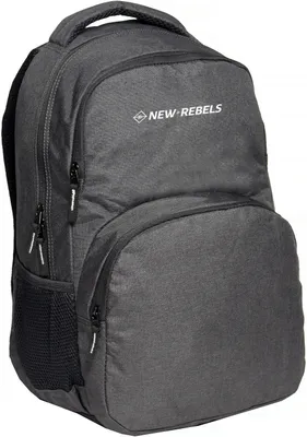 Produktbild von New Rebels ® BTS 2 schooltas met laptopvak zwart