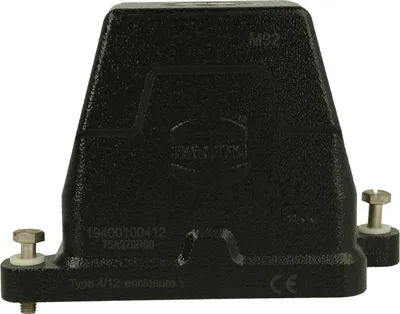 Produktbild von HARTING Han 10HPR Tüllengehäuse, 1xM32 gerader Kabelabgang, Schraubverriegelung - 1 Stück