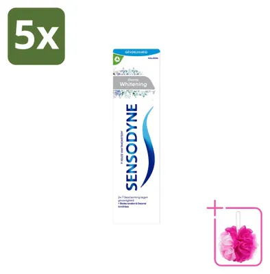 Produktbild von 5 x Sensodyne Gentle Whitening Zahncreme - 75 ml - Sparpackung - 5 Stücke