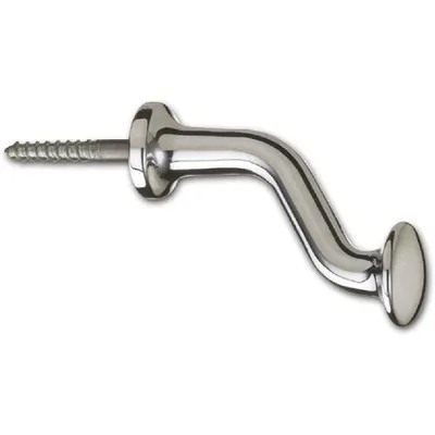 Produktbild von Fensterschutzkopf zum Einschrauben, 75 mm, Aluminium poliert