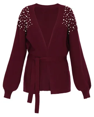 Produktbild von MAIRE damen strickjacke - rot, XS/S