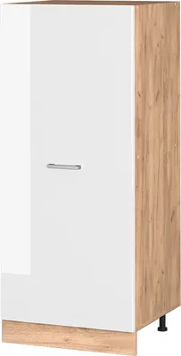 Produktbild von Vorratsschrank Vicco R-Line Weiß Hochglanz 60 cm, Model 37497