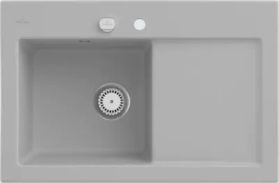 Produktbild von Villeroy & Boch Keramikspüle 677202SM, Subway 45 Einbauspüle - inkl.