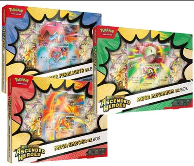 Obrázek produktu pro Pokémon Ascended Heroes Mega ex 1 x Box