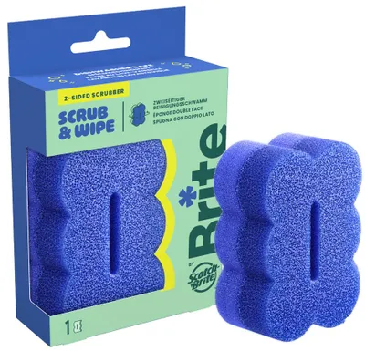 Produktbild von Brite by Scotch-Brite Reinigungsschwamm blau