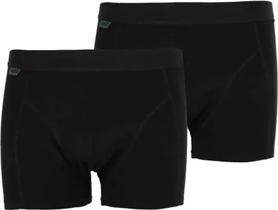 Produktbild von Basset Bamboo Boxershorts 6990P 2er-Pack Schwarz - Größe XXL