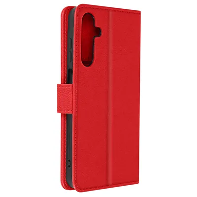 Produktbild von Avizar, Kunstlederetui mit Standfunktion Samsung A25 5G, Rot