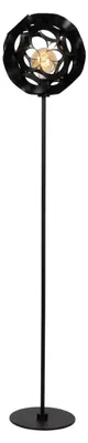 Image de Lucide HANNELORE – Lampe sur pied – Ø 30 cm – 1xE27 - Noir