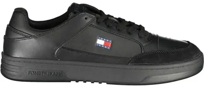 Produktbild von Elegante Herrensneaker Schwarz – Sportschuhe mit Kontrastdetails