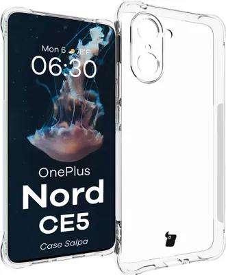 Produktbild von Flexible Handyhülle für OnePlus Nord CE5 5G, Bizon Case Salpa, Transparent