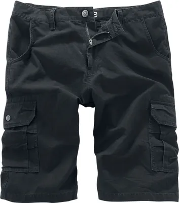 Produktbild von RED by EMP Herren schwarze Shorts "Army Vintage" mit vielen Taschen S
